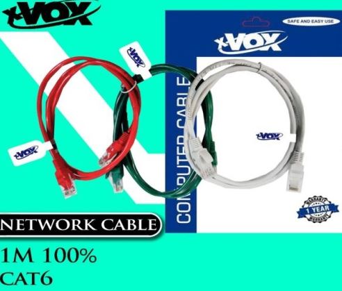 کابل شبکه CAT6 1M X-VOX