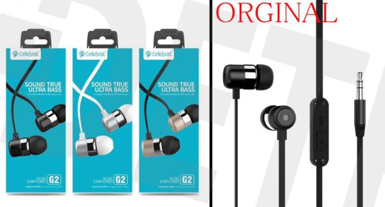 هندزفری سیم دار Celebrat G2