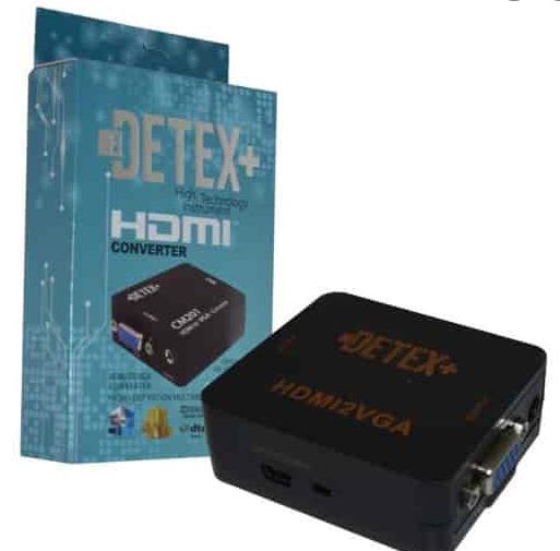 تبدیل HDMI TO VGA DETEX MINI