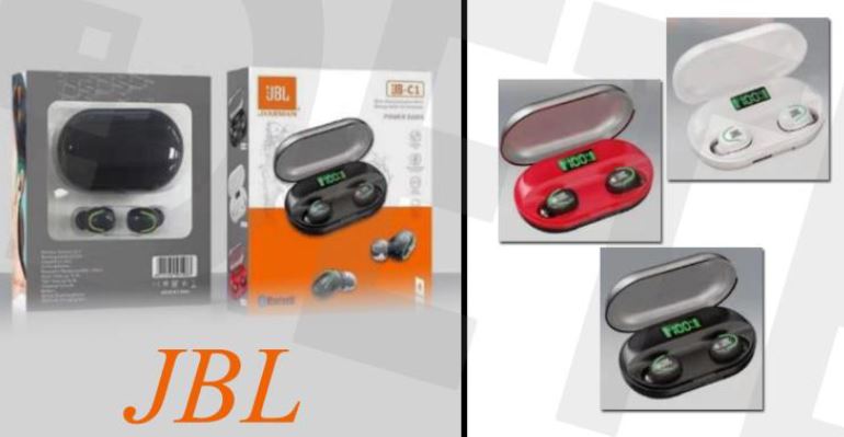 ایرپاد بلوتوثی JBL C1 با قابلیت پاور بانک