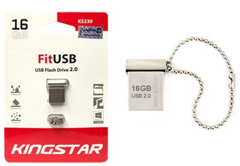 فلش KINGSTAR KS230 FIT SILVER 16G