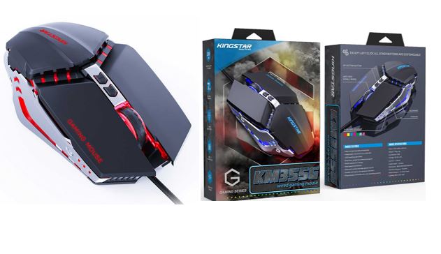 ماوس سیم دار گیمی KINGSTAR KM-355G