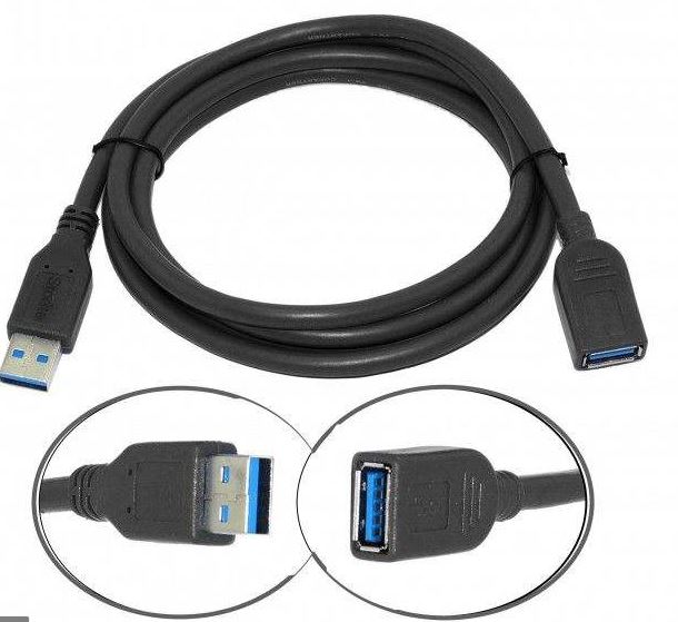کابل افزایش طول 1/5 متری USB3 DELTA
