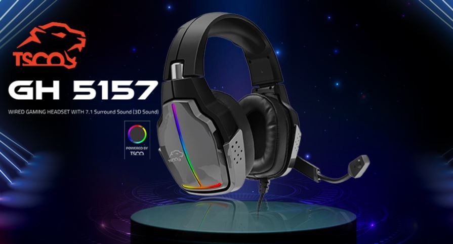 هدست سیم دار گیمی TSCO GH-5157
