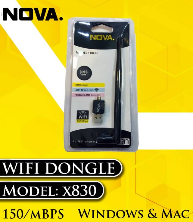 کارت شبکه آنتن دار بلند NOVA X-830