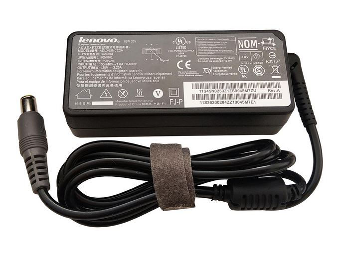 آداپتور لپ تاپ LENOVO 20V/3.25A سوزنی 8PIN 60W