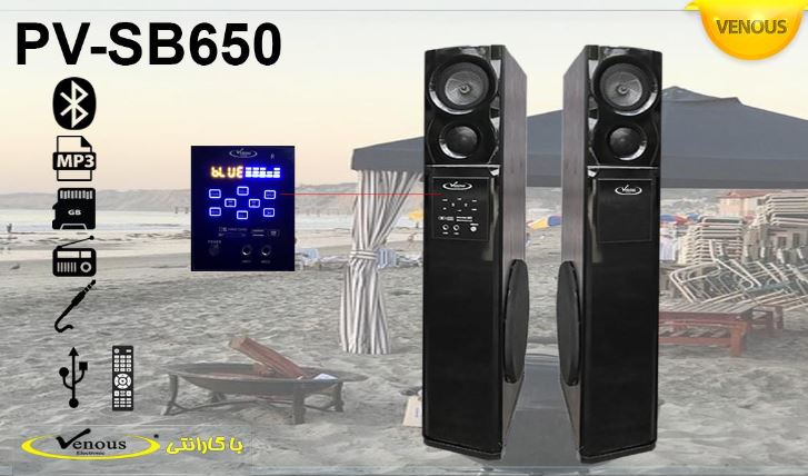 اسپیکر حرفه ای ونوس PV-SB650