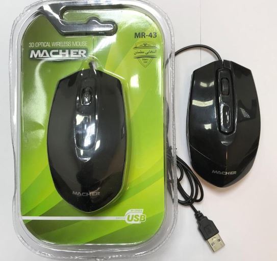 ماوس سیم دار MACHER MR- 43