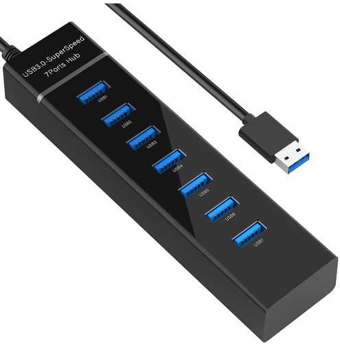 هاب 7 پورت USB3 با کابل 1 متری