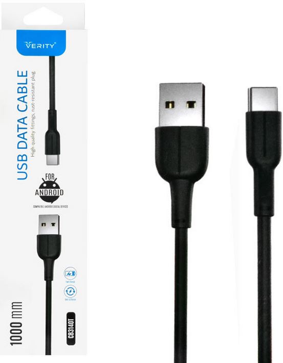 کابل شارژر اندرویدی VERITY CB 3140