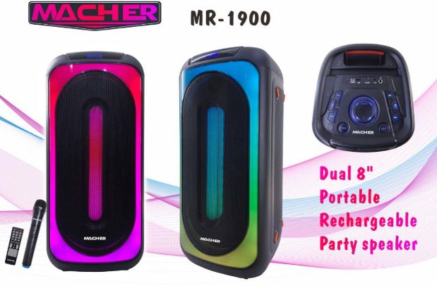 اسپیکر پارتی باکس MACHER MR-1900