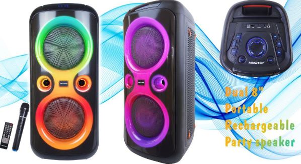 اسپیکر پارتی باکس MACHER MR-2000