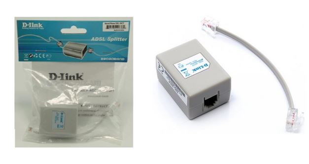 Adsl Splitter D-Link با کابل