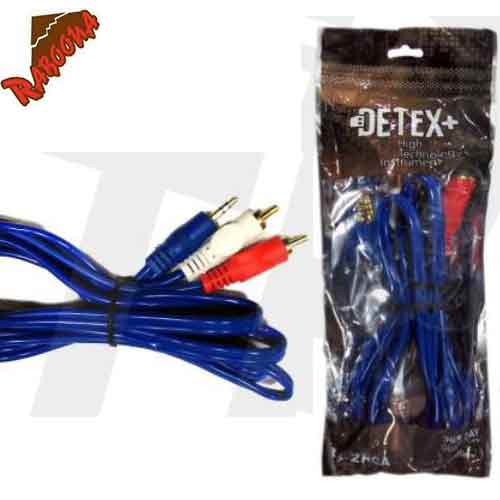 کابل صدا 1 به 2 1/5متریDETEX