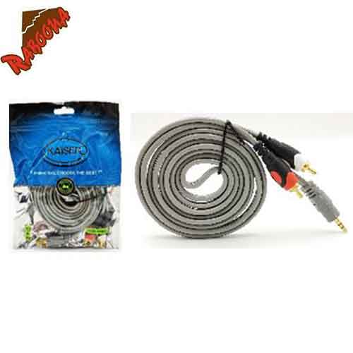 کابل 1 به 2 صدا ضخیم درجه یک 1.8M KAISER