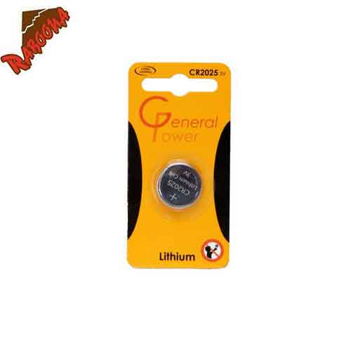 باطری سکه ای لیتیوم جنرال پاور 2025 تکی