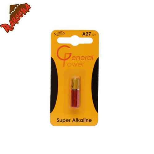 باطری ریموت جنرال پاور آلکالاین 27A تکی