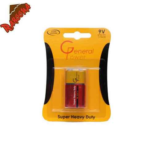 باطری کتابی جنرال پاور زینک 9ولت F-22