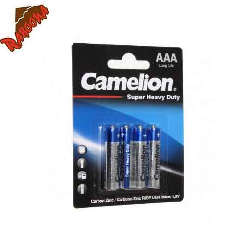 باطری قلمی کارتی 4تایی camelion