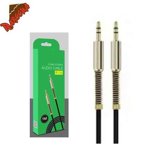 کابل AUX R-116 سر فلزی