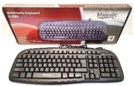 کیبرد سیم دار MAJESTIC K699