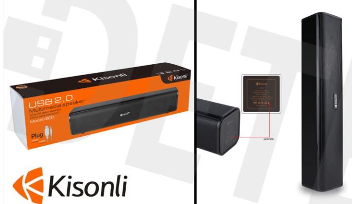 اسپیکریک تیکه لپ تاپی KISONLI I-600