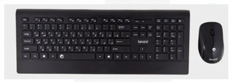 کیبورد و ماوس بی سیم فراسو BEYOND KM-9596