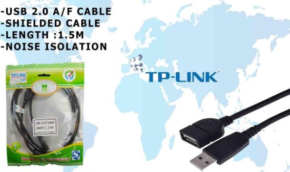 کابل افزایش 1/5 متری Tp-Link USB (ونوس)