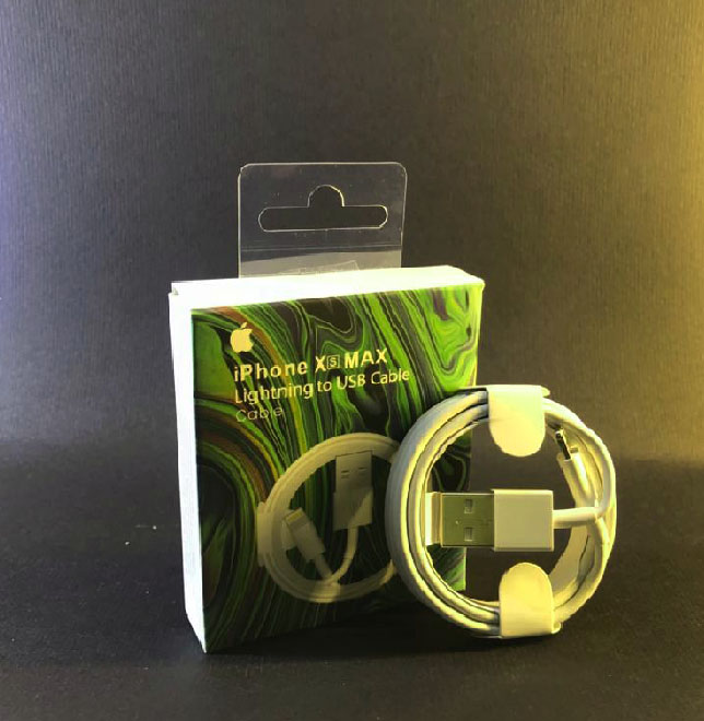 کابل شارژرآیفون X-MAX پک سبز