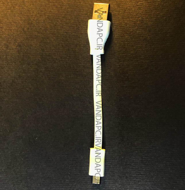 کابل شارژر میکرو پاوربانکی فلت حرفه ایی