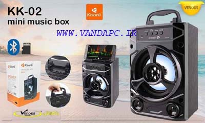 اسپیکربلوتوثی قابل حمل برند کیسونلی مدل 02