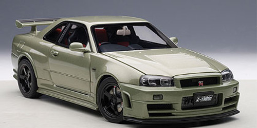 Nissan GTR R-34 Z-Tune nismo Green