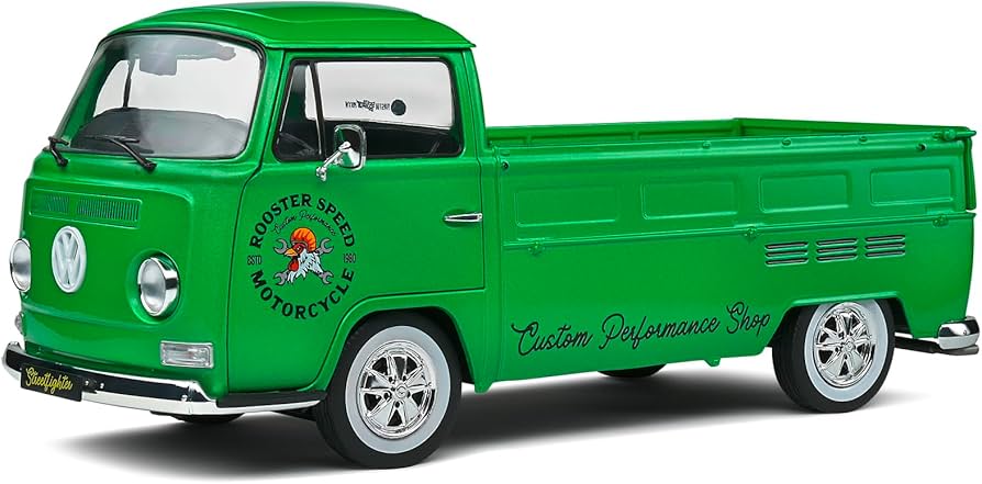 VW T2 PickUp Green Custom 1968