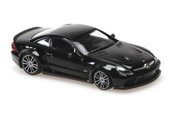 Mercedes-benz sl 65 AMG black series black