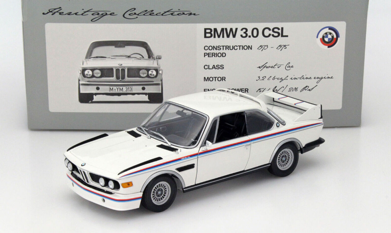 BMW 3.0 CSL white