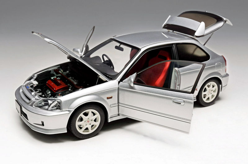 Honda civic type R(EK9) vogue silver metallic